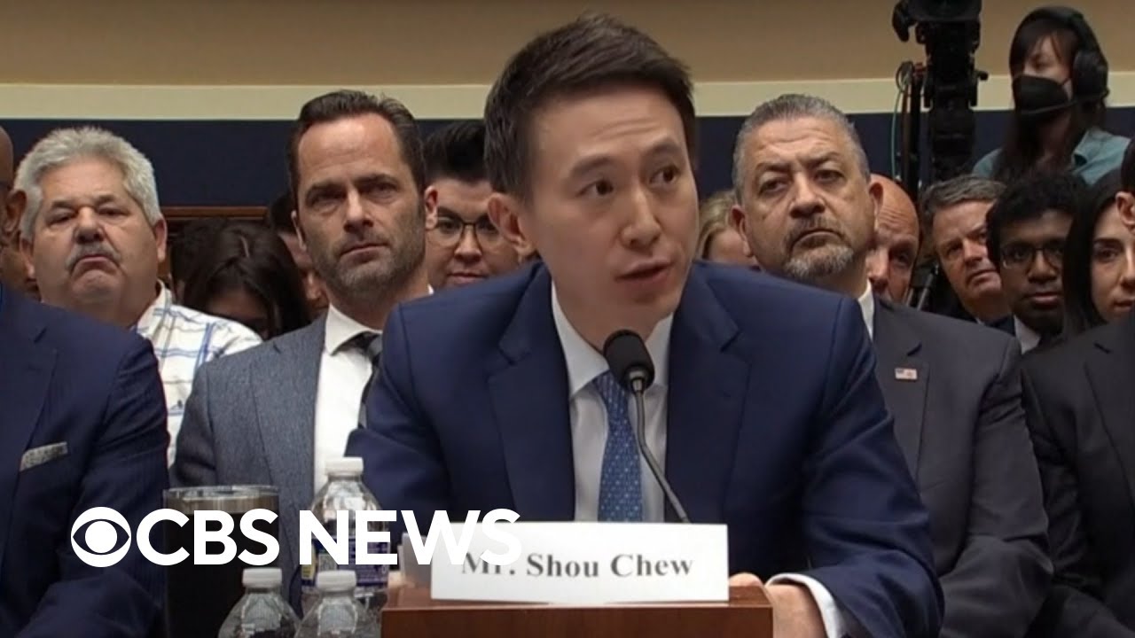 TikTok CEO grilled by lawmakers over app's data security and content moderation