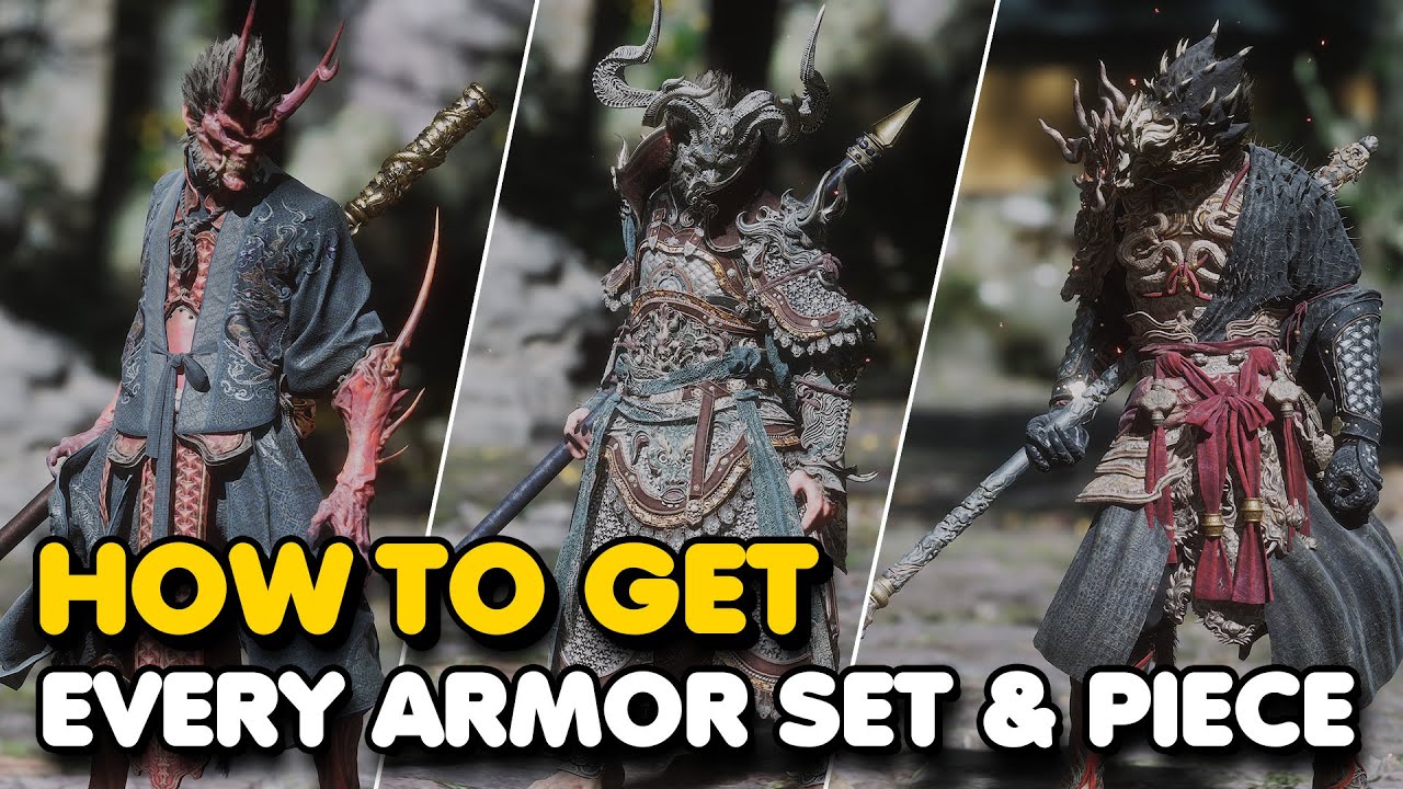 Black Myth: Wukong - How To Get ALL ARMOR (Mantled With Might Trophy Guide)