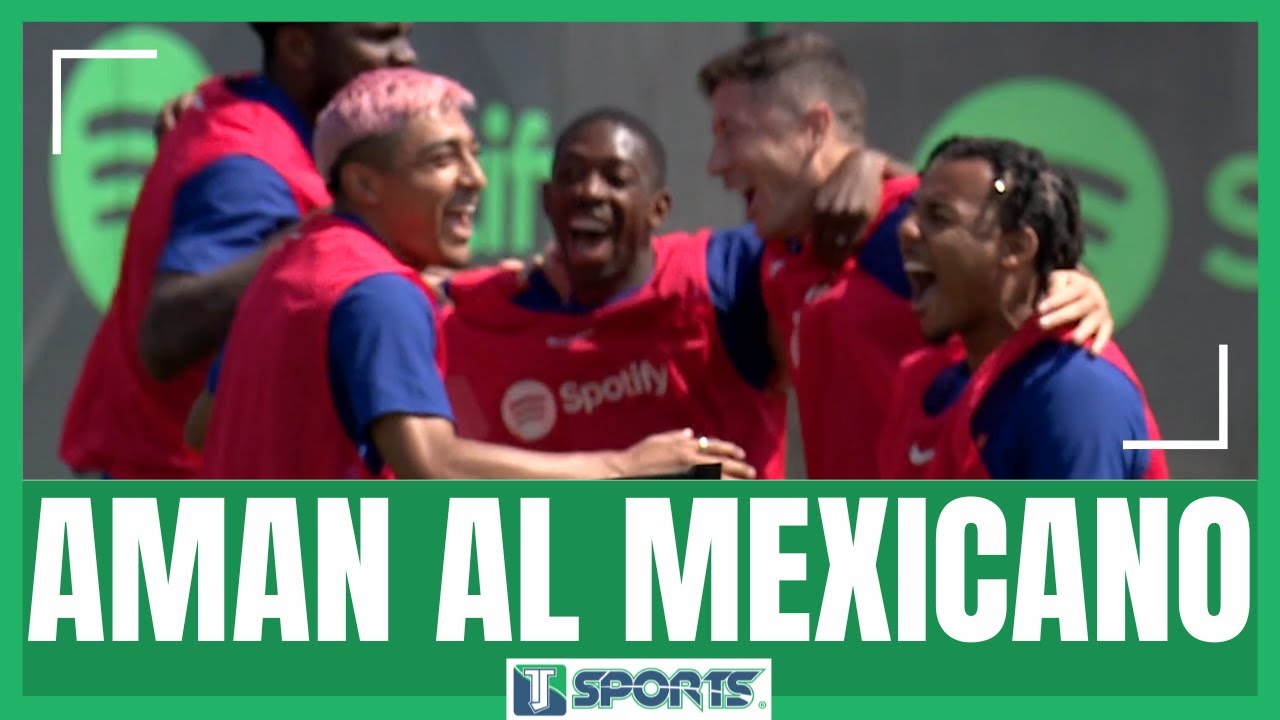 Así ENTRENA Julián Araujo con Ansu Fati, Robert Lewandowski y el RESTO del FC Barcelona