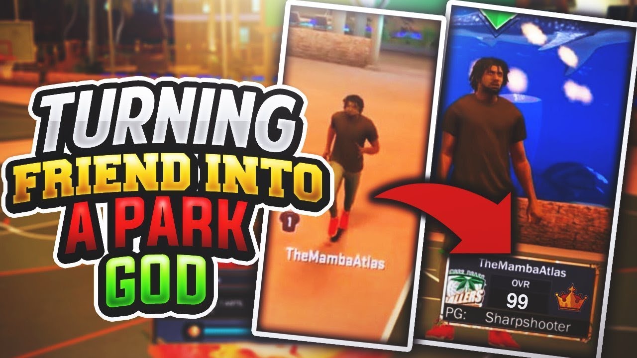 TURNING IRL FRIEND INTO A UNDEFEATED PARK GOD! THE TOUGHEST CHALLENGE IN 2K HISTORY! NBA 2K17