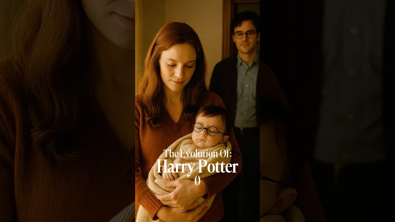 Evolution of Harry Potter #ai #evolution #harrypotter #harrypotterfan