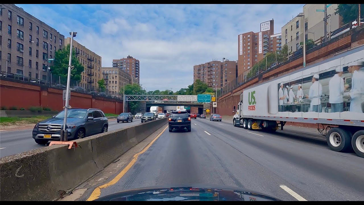 Wednesday, August 10th 2022 Cross Bronx Expressway headed west towards George Washington Bridge