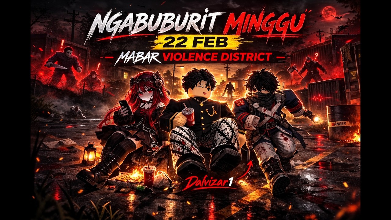Ngabuburit Minggu 22 feb Mabar Violence DIstrict