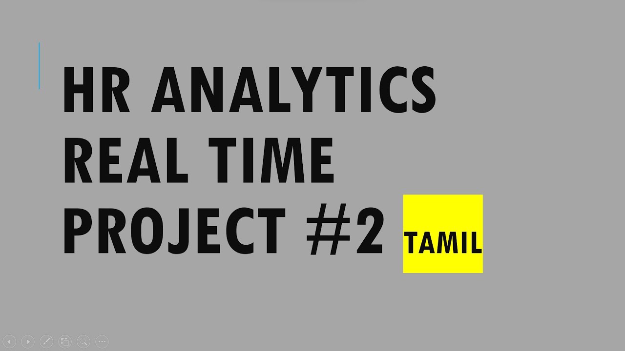 HR Analytics Real time Project - Tamil #machinelearning #randomforest