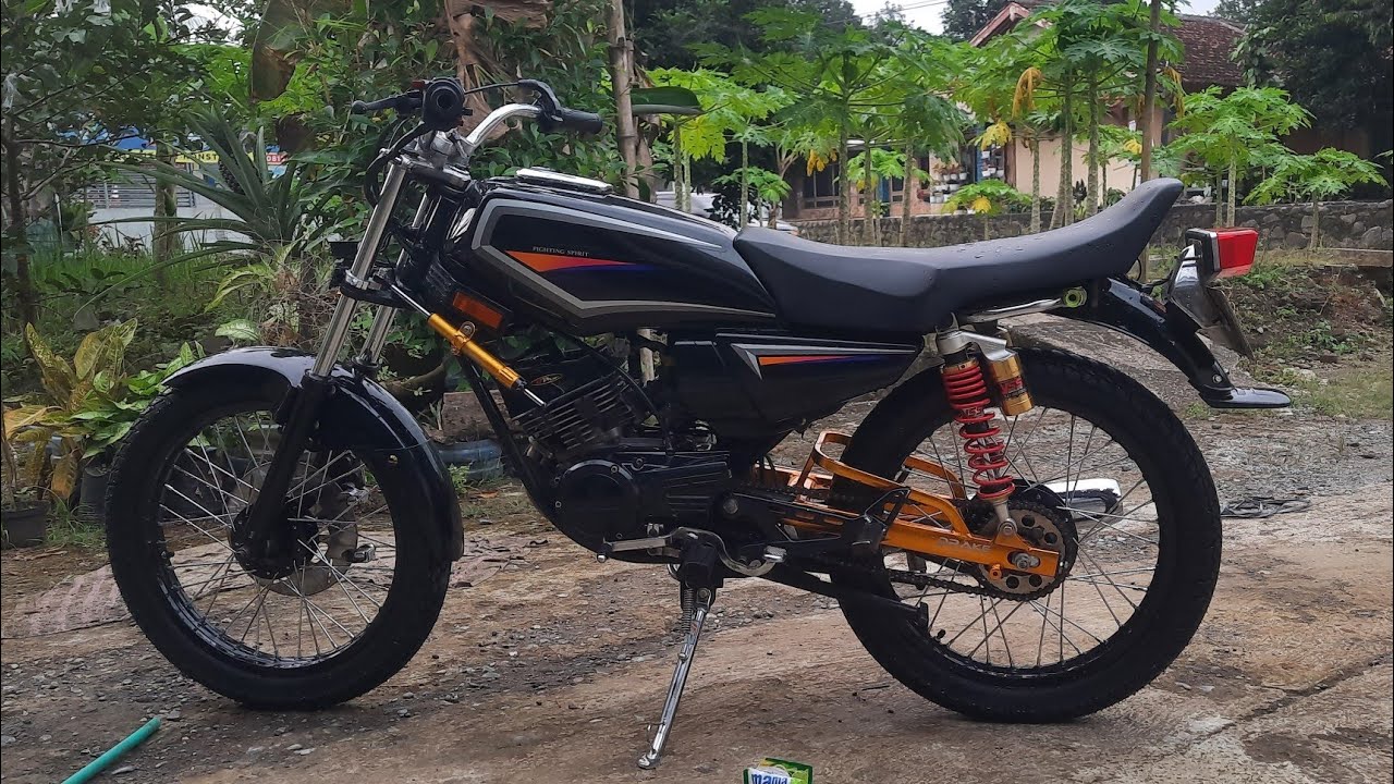 Veleg Rossi Ring 18 Rx king ukuran 160,Ban luar IRC NR 65 ukuran 300 d/b sama hasilnya istimewa