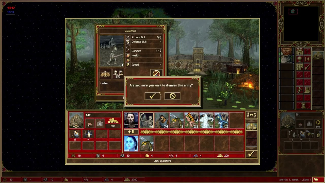 HoMM3 HOTA: Ranked PvP - Jebus Cross - Fortress VS Inferno