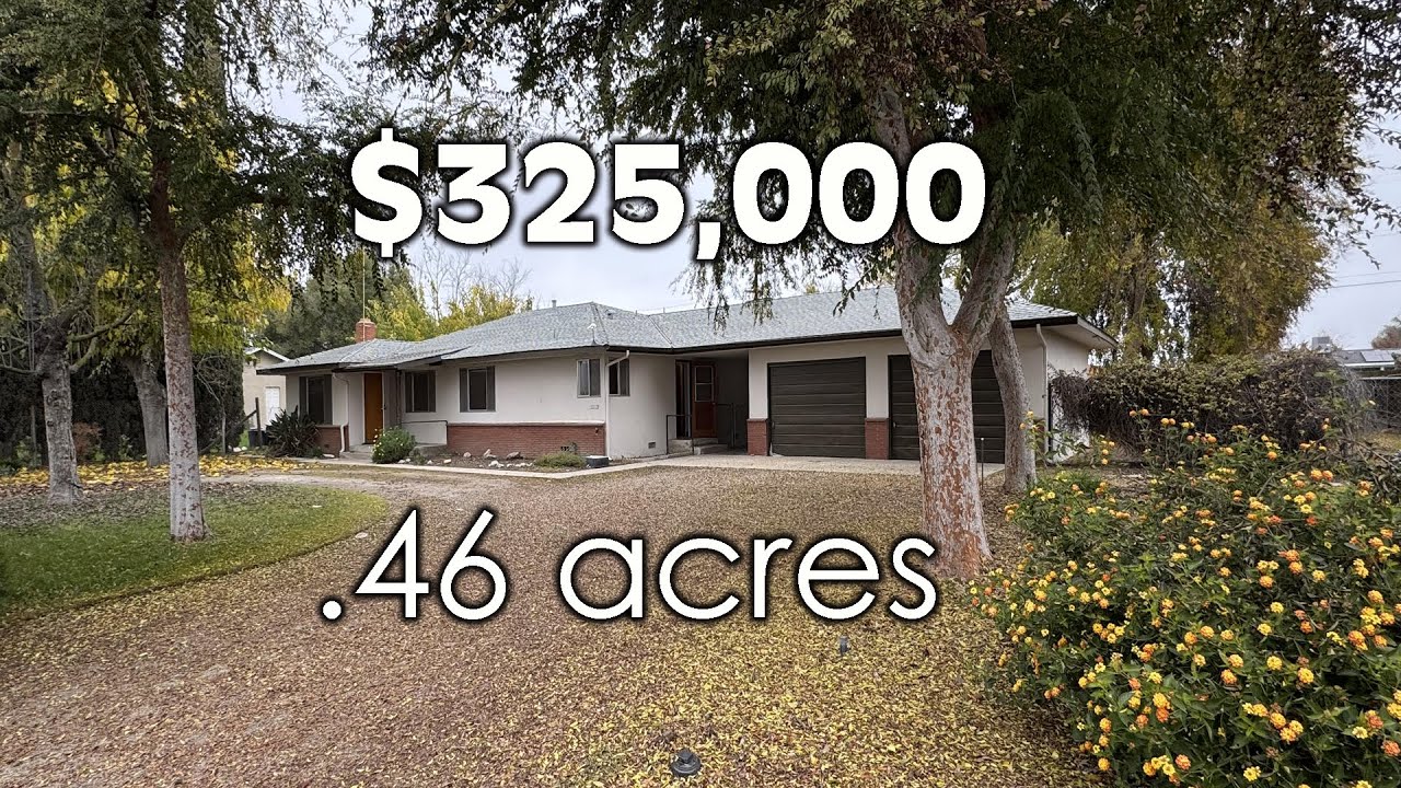 CASA CON TERRENO GRANDE .46 acres $325,000