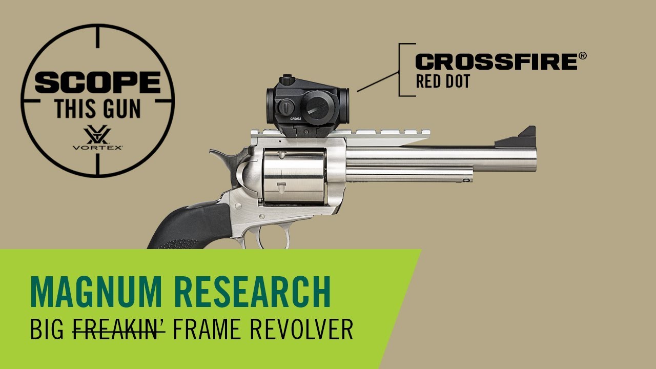 Револьвер с большой рамкой для охоты на оленей | Scope This Gun