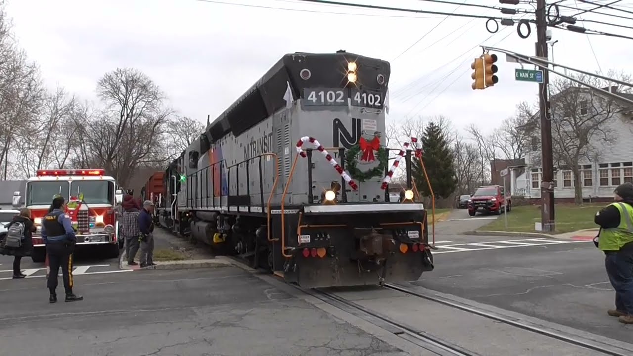 The Dover and Rockaway River Toys For Tots Train 2025 12/7/25