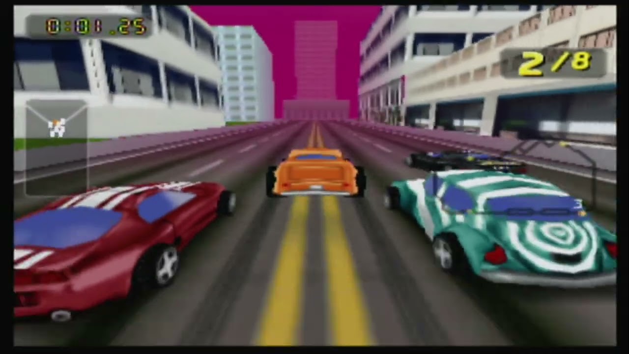 San Francisco Rush N64 - Christmas Eve 2025 Circuit with Christmas Fog Colors & Alcatraz Track!
