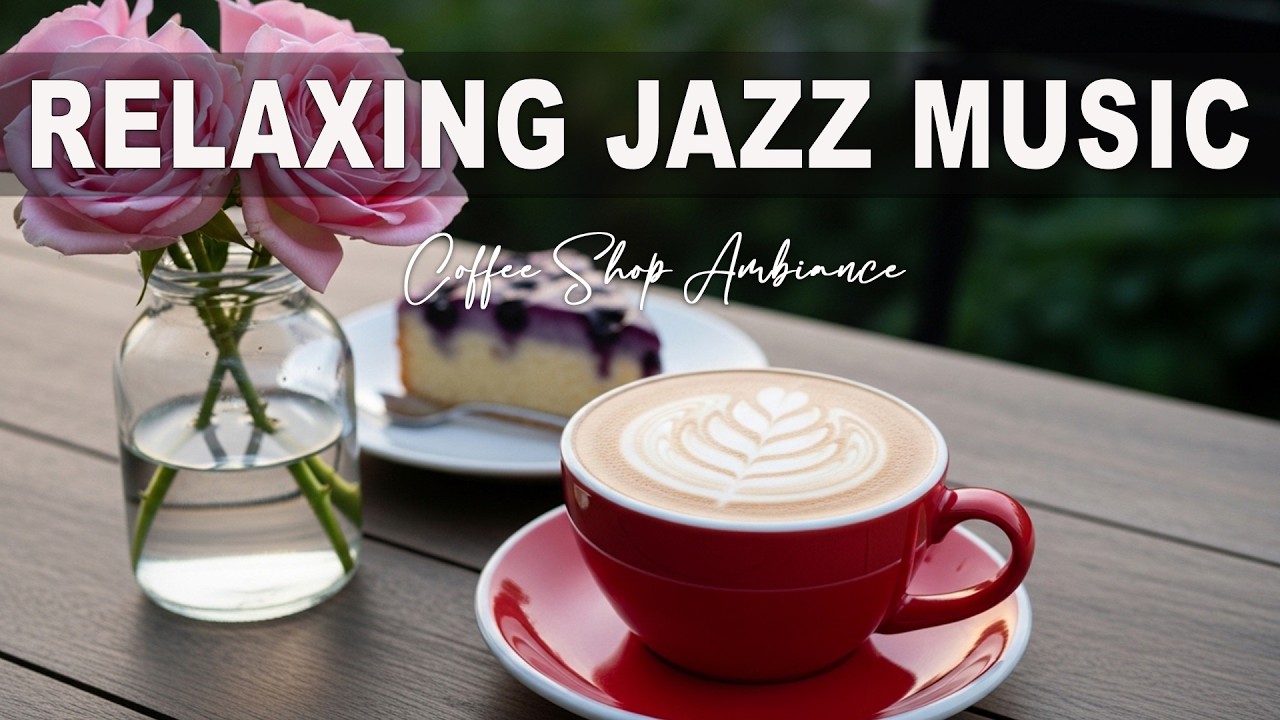 Relaxing Jazz Music ☕ Bossa Nova Piano - Coffee Shop Ambience for Peaceful Focus and Happy Mood