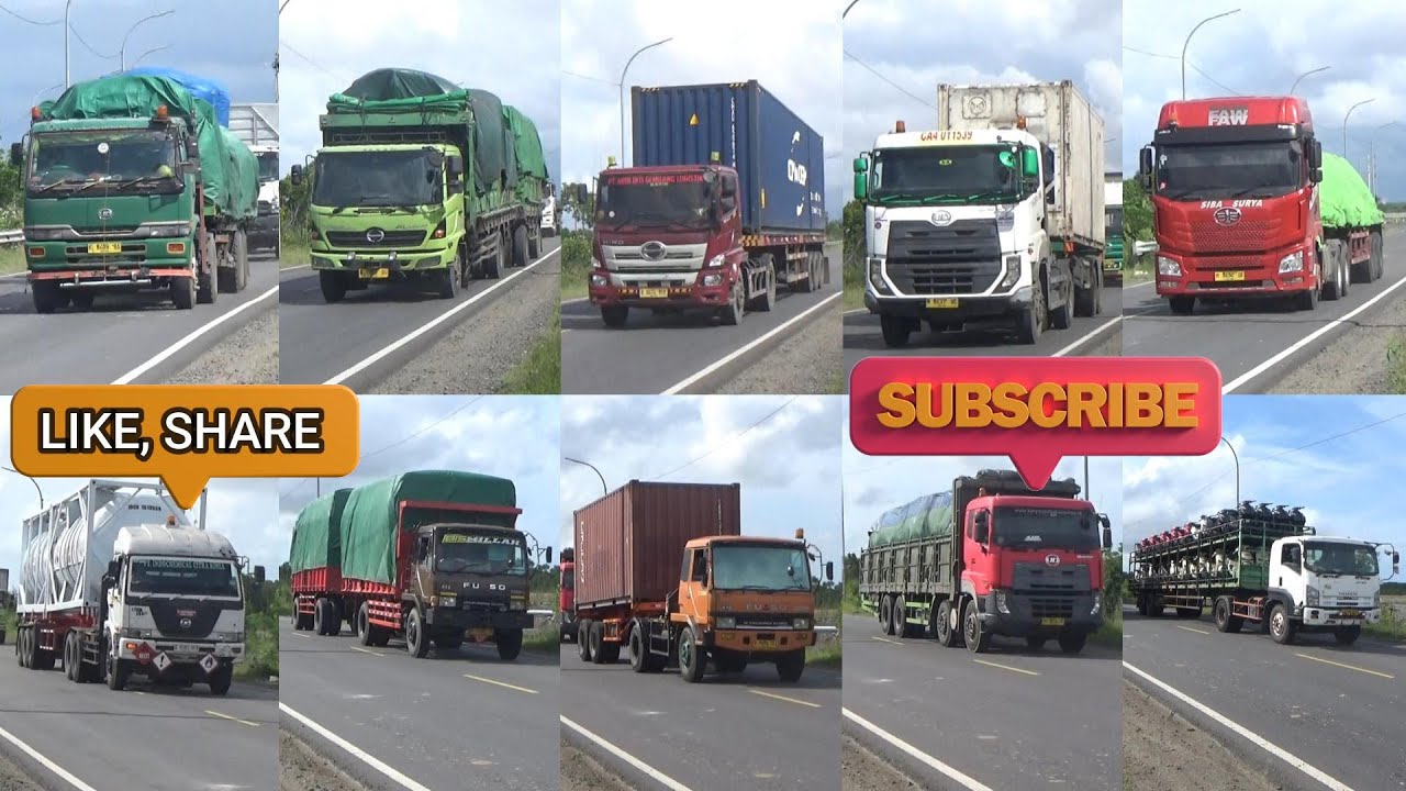 Trailer, Gandeng, Kontener & Trinton UD PK, Hino, UD Quester, FAW JH6, FAW FD, UD CWA, Fuso & Isuzu
