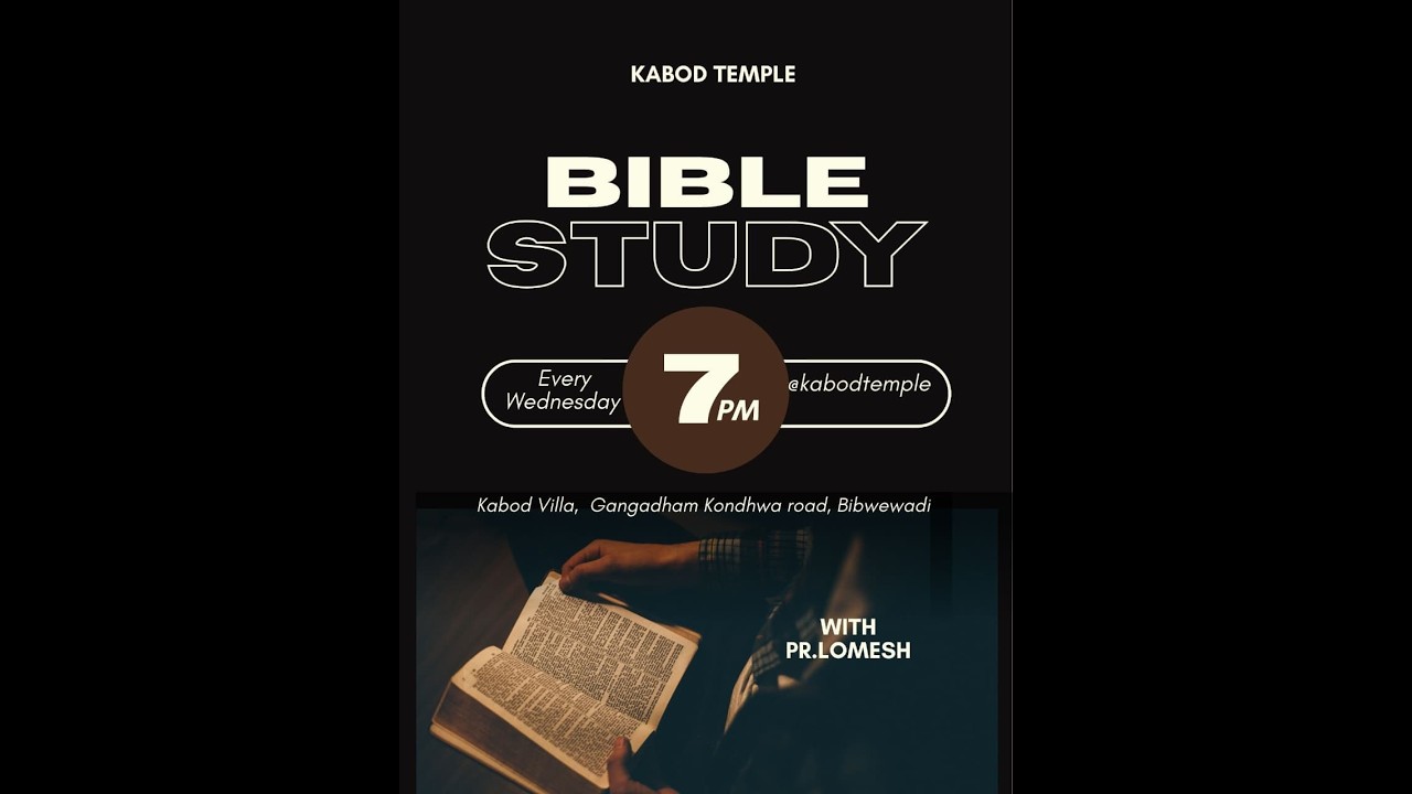 WEDNESDAY SERVICE | KABOD TEMPLE | PS. LOMESH MOHUR | PUNE - 11th Feb 2026