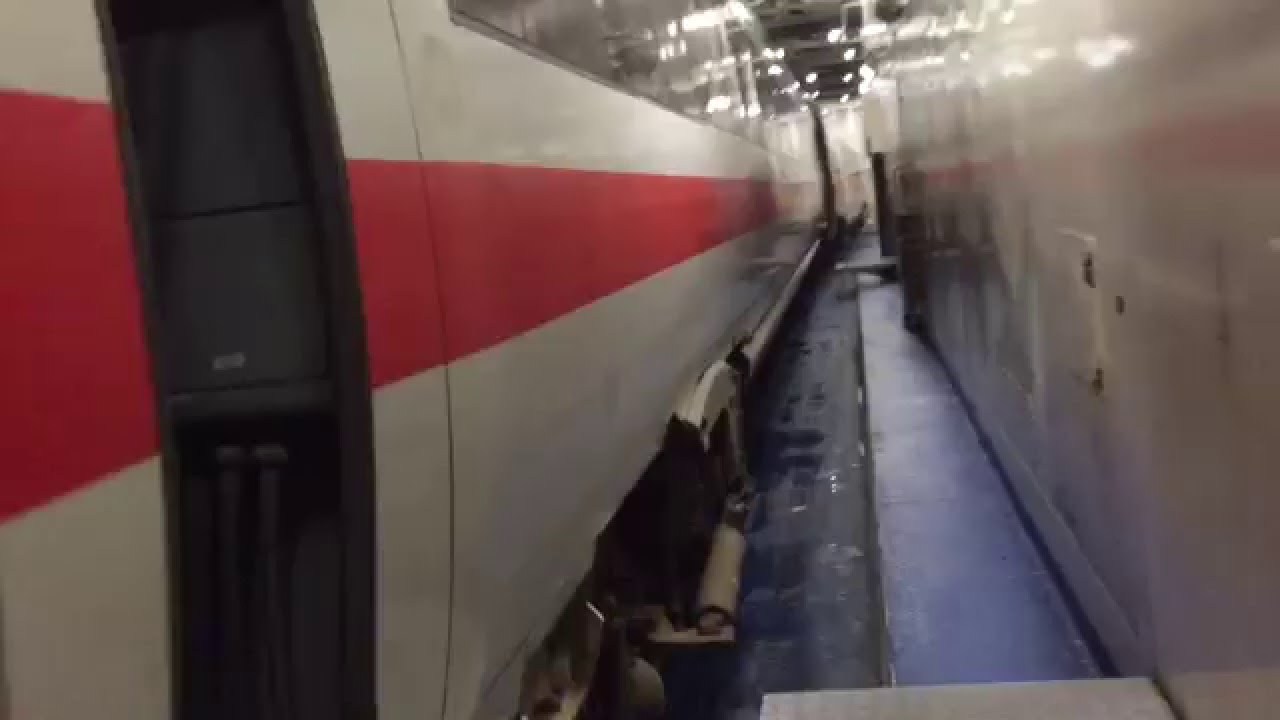 Denmark To Germany Train Boards Ferry Boat! How Cool Is This?