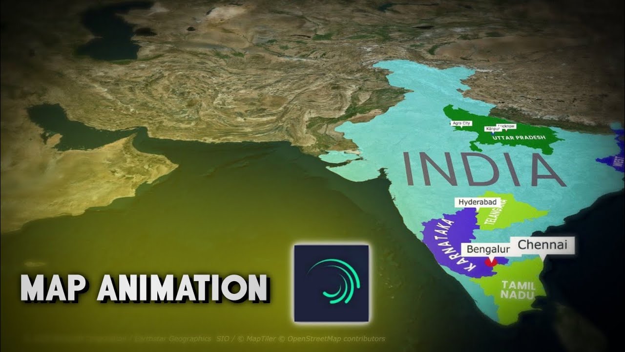 Documentary MAP ANIMATION Complete Course on Mobile