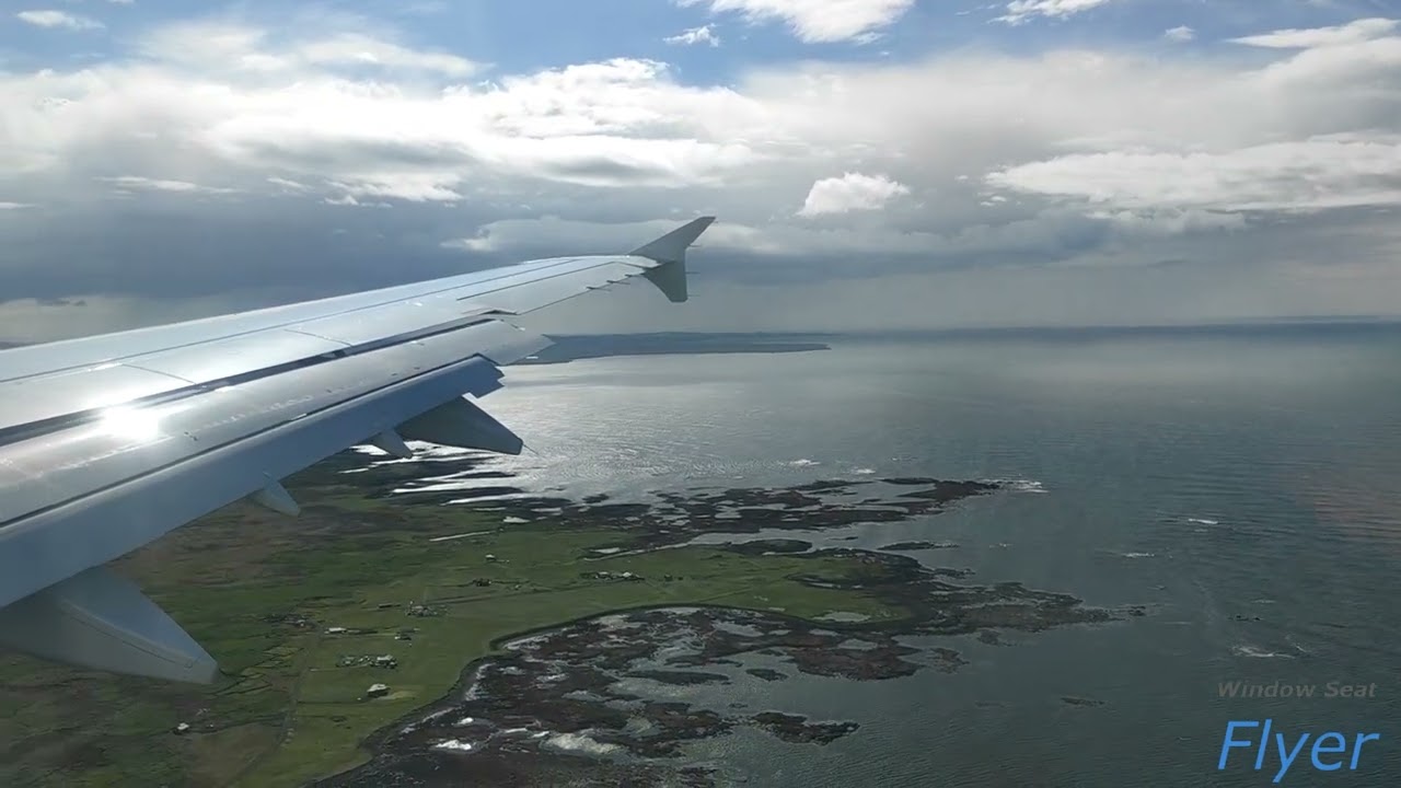 Gorgeous views landing in Keflavik, Iceland! Lufthansa A321-200