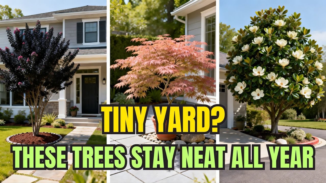 7 Low-Maintenance Trees That Keep Your Yard Clean (No Mess, No Constant Cleanup)