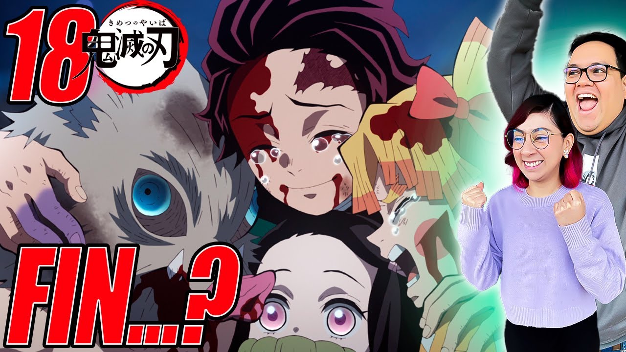 VICTORIA SIUUU! 😆 | KIMETSU NO YAIBA - Distrito Rojo TP2 18 | REACCIÓN