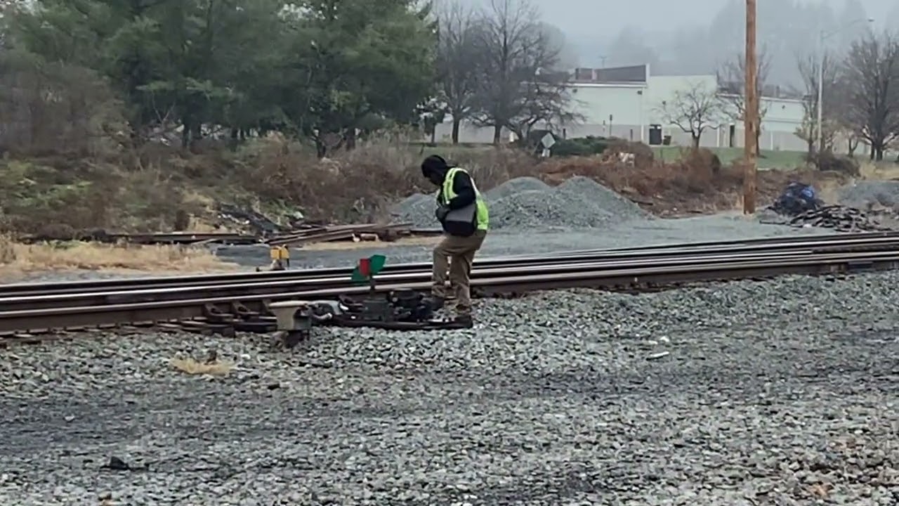 Norfolk Southern 627 and Operation Lifesaver 6655 park in Hershey PA