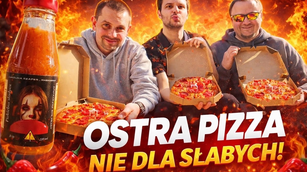 Nowa ostrość w Poznaniu🍕🔥Pizza Bunga z sosem od @LeszekMachaj-OstrożnieOstro 💥
