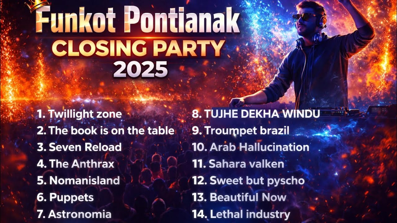 DJ FUNKOT PONTIANAK ‼️Closing Party 2025 ‼️Pumpin x Barat HARD VOL II‼️DRMX_OfficialV2