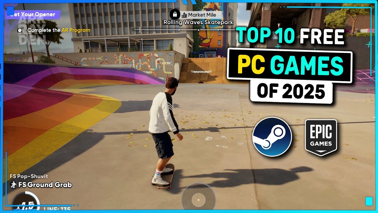 TOP 10 FREE PC Games of the Year 2025🔥