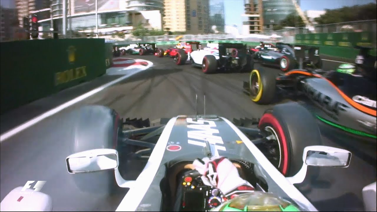 2016 European Grand Prix | Gutierrez's First Lap At Baku