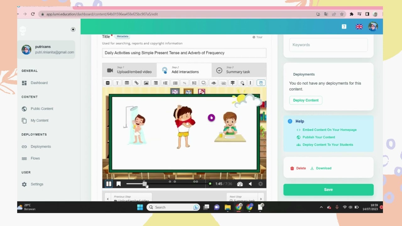 Video Tutorial Lumi Education