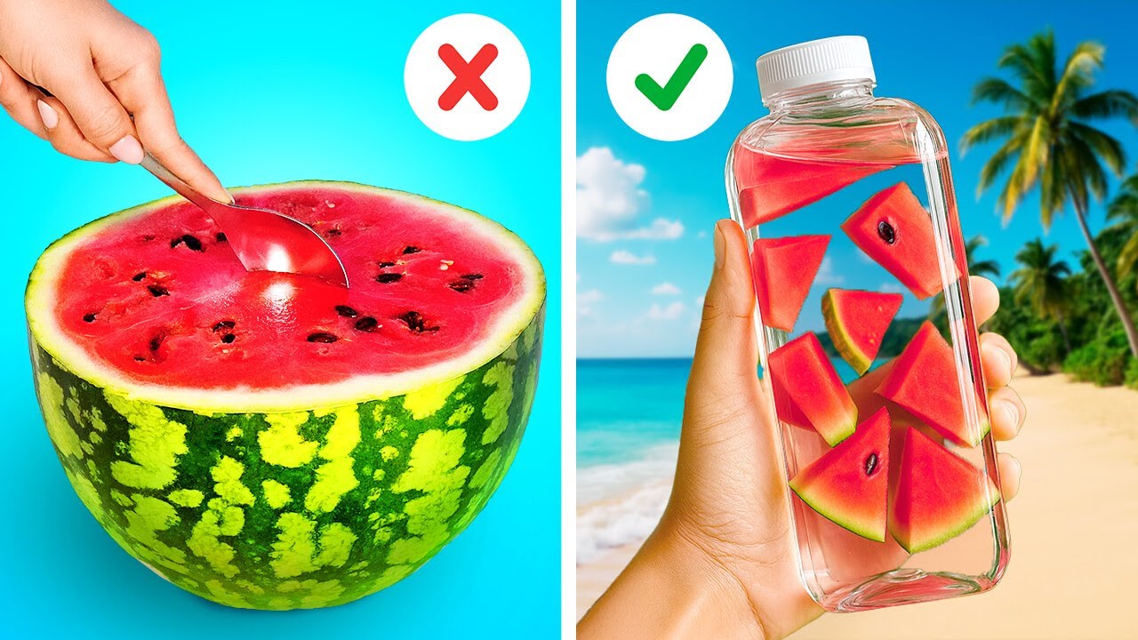 RESEP MUSIM PANAS SEHAT untuk HARI PANTAI yang SEJUK! Mudah & Menyegarkan oleh YayTime! SERU