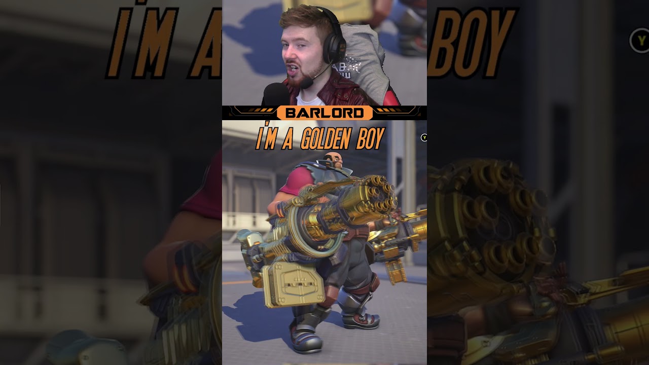 The New Jet Black Mauga Skin in *Overwatch 2*... #shorts