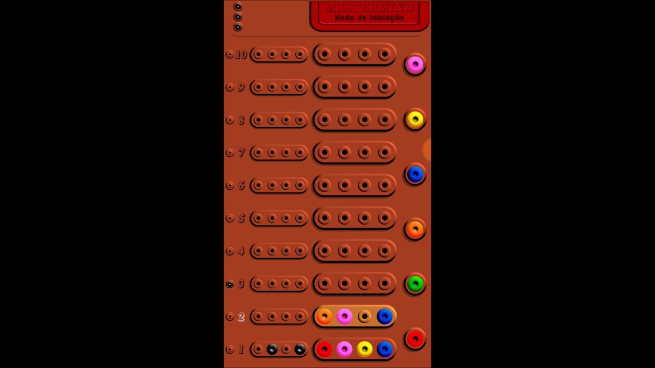 Mastermind: Jogo Senha