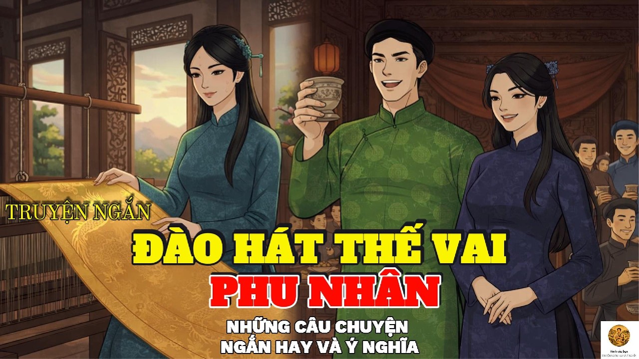 TRUYỆN NGẮN | ĐÀO HÁT THẾ VAI PHU NHÂN | PHÙ HỢP ĐỌC TRUYỆN ĐÊM KHUYA NGHE DỄ NGỦ