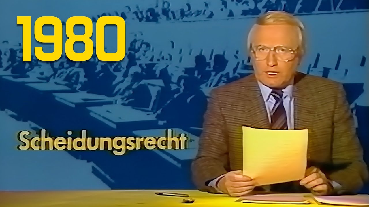 ARD Tagesschau 20:00 Uhr mit Werner Veigel (21.11.1980)