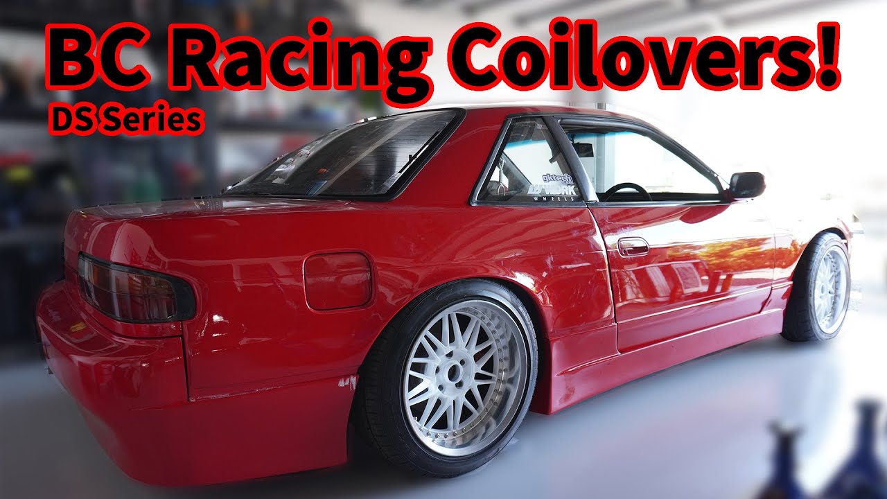 S13 BC Racing Coilovers - Unboxing & Installation!