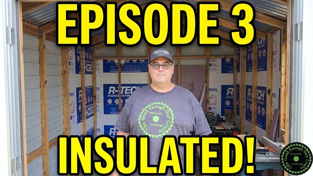 She shed insulation and electrical