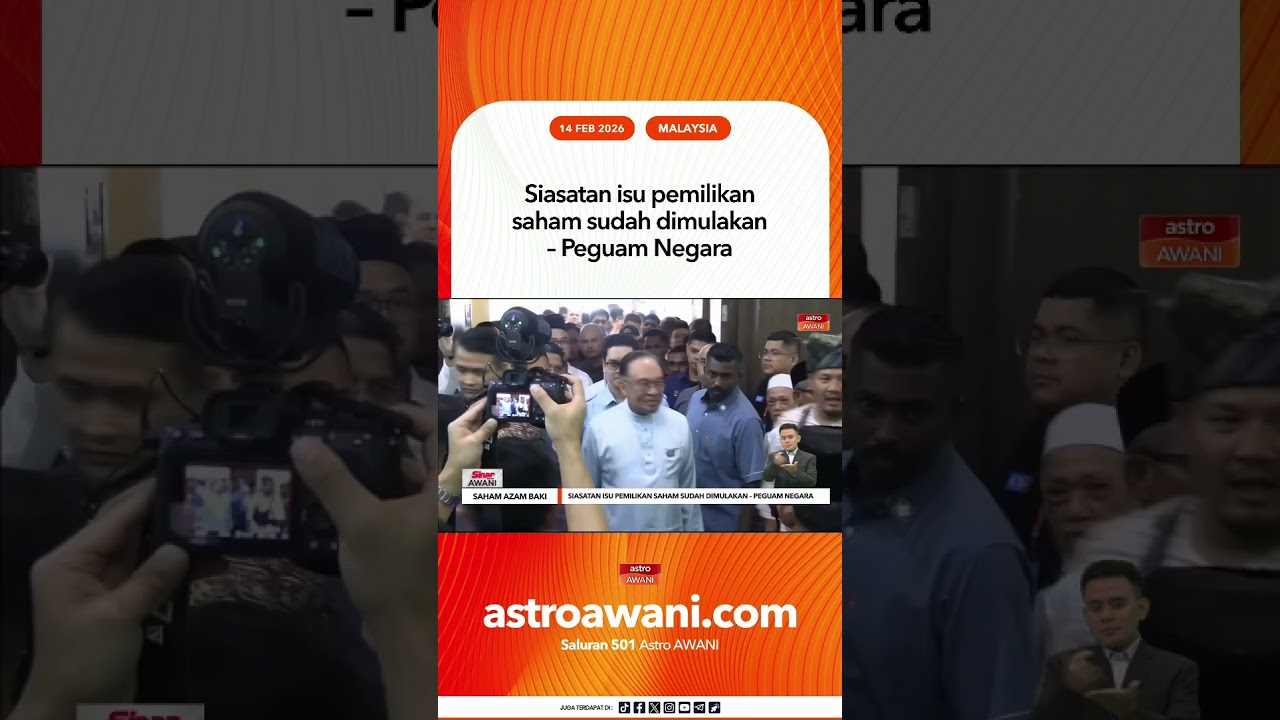 Siasatan isu pemilikan saham sudah dimulakan &ndash; Peguam Negara