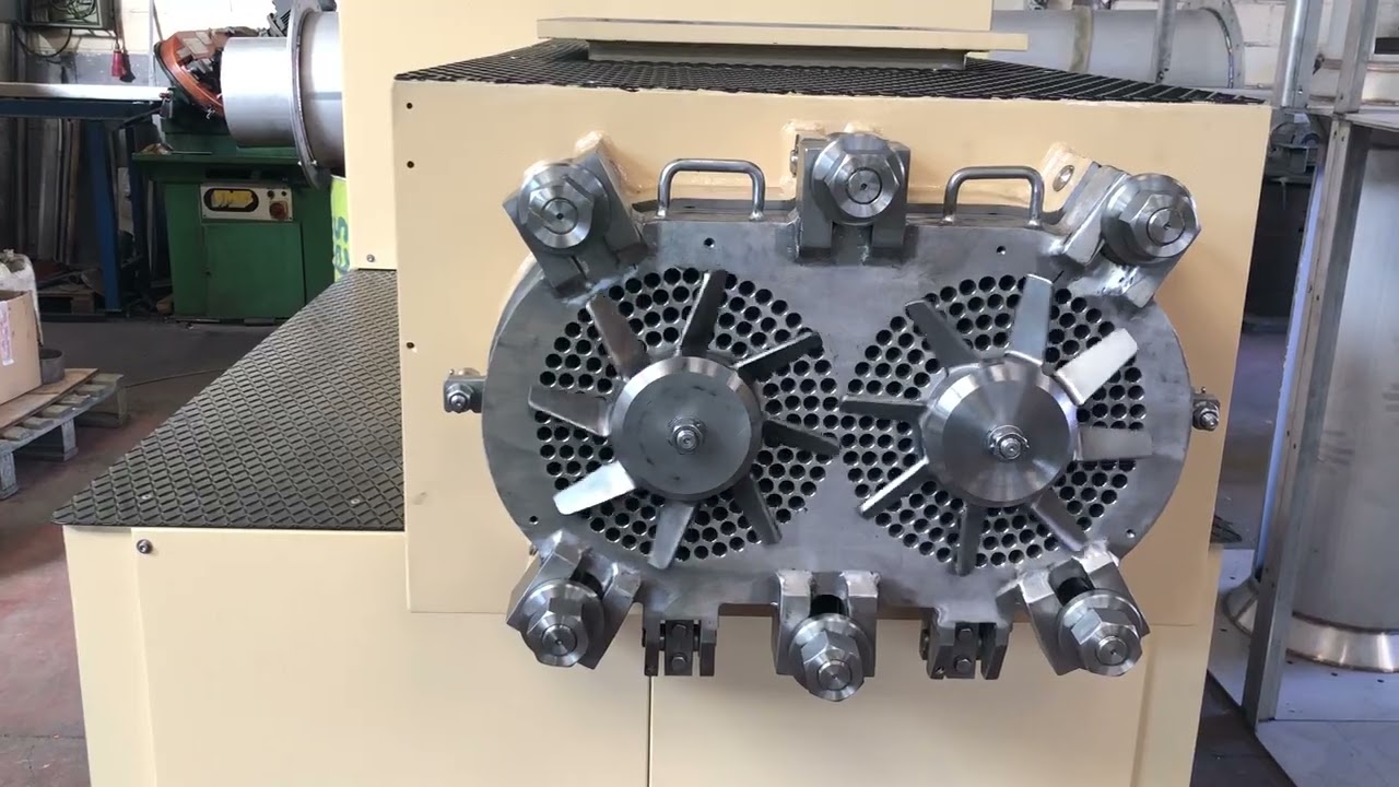 Soap simplex plodder refiner twin screw B-250 - MAZZONI - Soap making machine