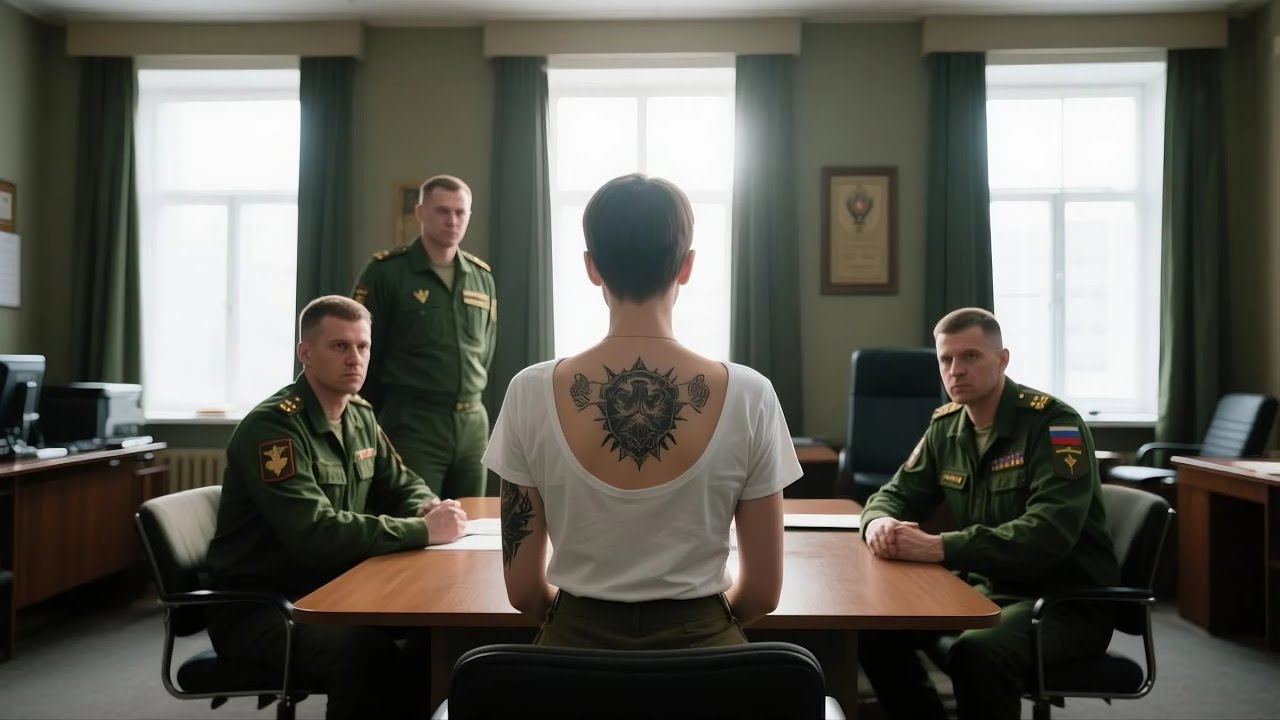 Sie zwangen sie auszuziehen — bis der General das Tattoo der Ehrenmedaille entdeckte