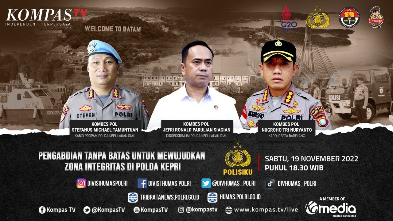 Pengabdian Tanpa Batas Untuk Mewujudkan Zona Integritas di Polda Kepri - POLISIKU