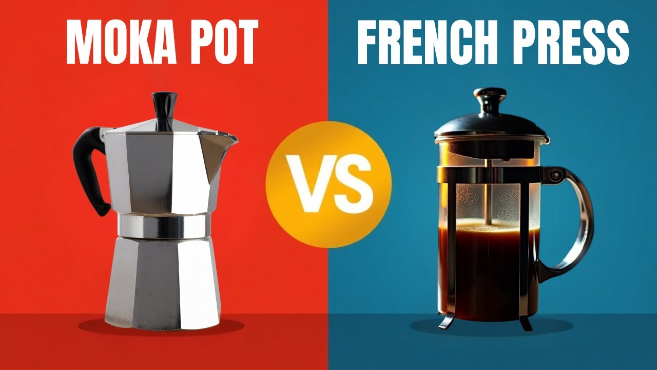 French Press vs Moka Pot ☕ Home Coffee Battle!