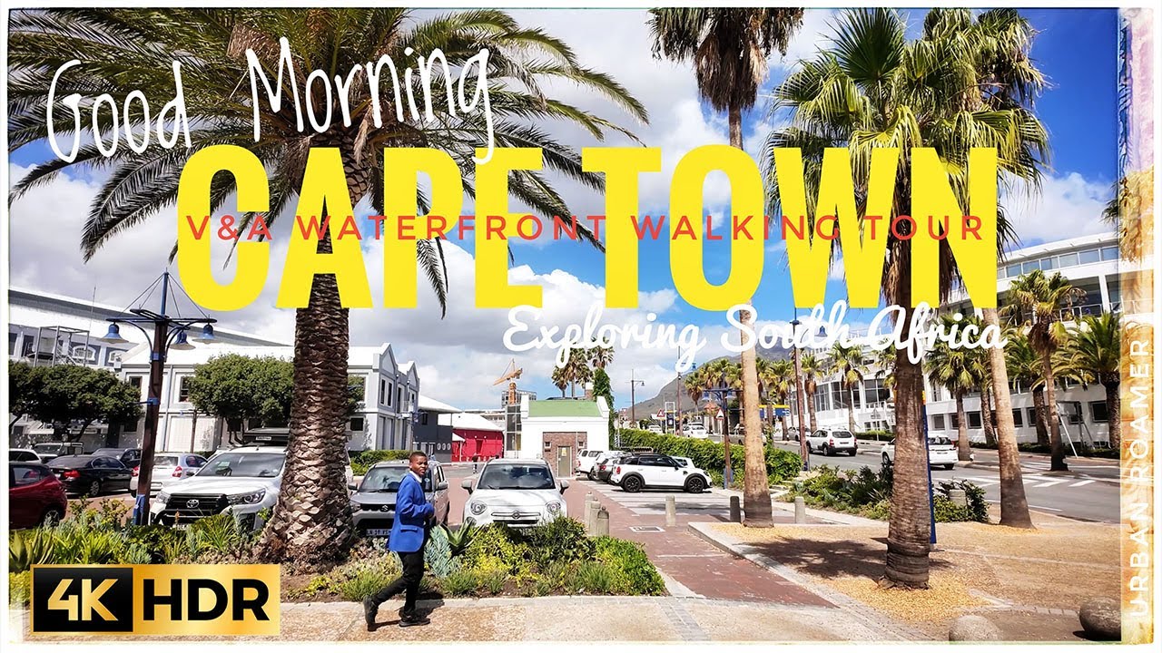 Cape Town, South Africa 2024 🇿🇦  Walking Tour at V&A Waterfront with Table Mountain View | 4K | HFR