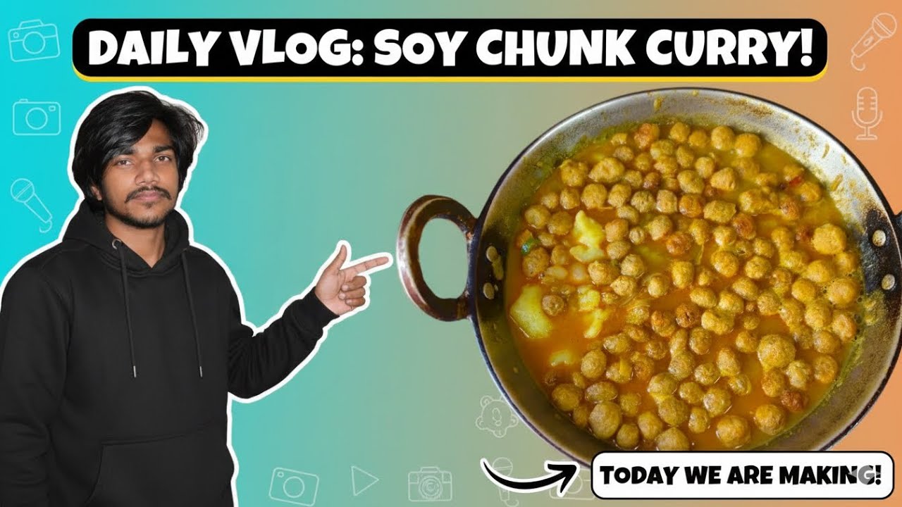 Non-Veg Bhool Jaoge! Pehli Baar Banayi Masala Soya Badi @arbinsinghvlogs 
