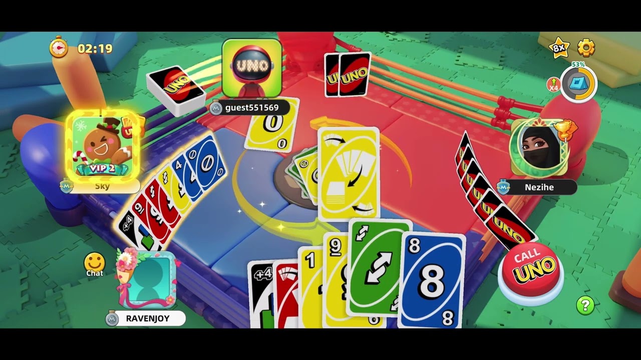 UNO! Mobile: Side 2 Side Game Mode