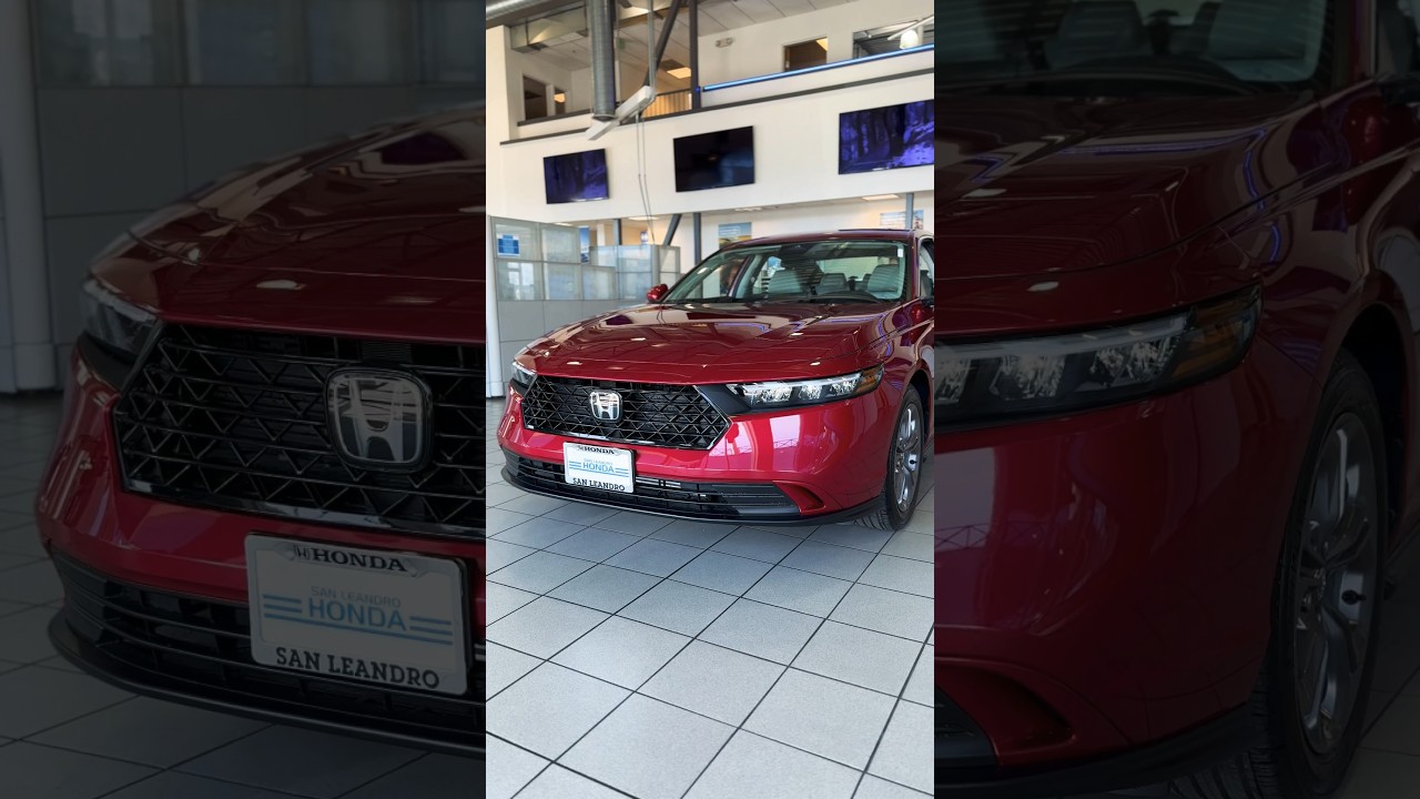 2024 Honda Accord | Radient Red Metallic 