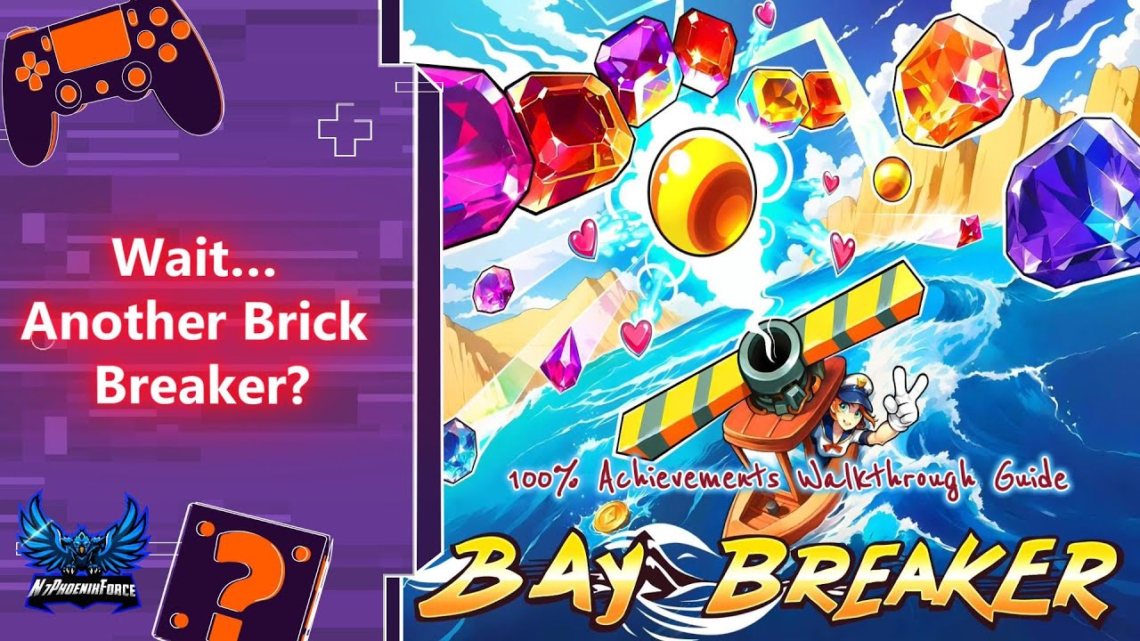 Wait… Another Brick Breaker? Bay Breaker 100% Achievement Walkthrough Guide! Xbox & Windows