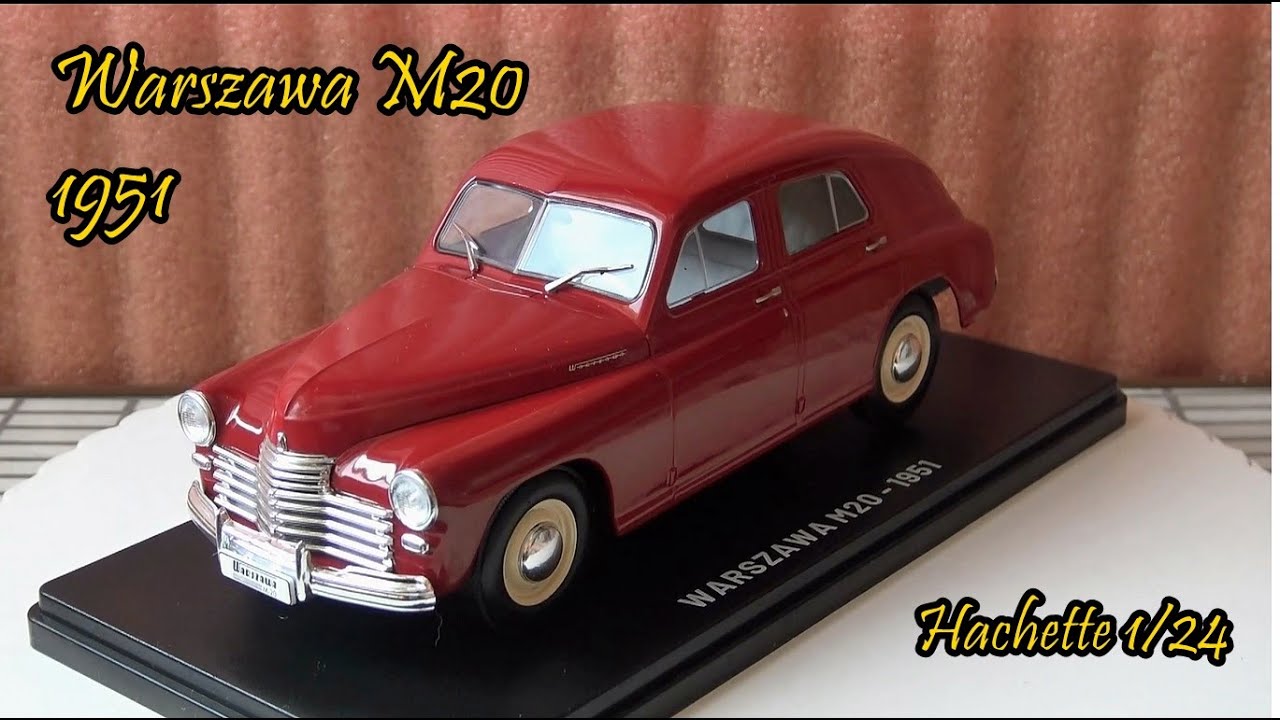 Unforgettable cars / Editions Hachette (Warszawa M20 1951)
