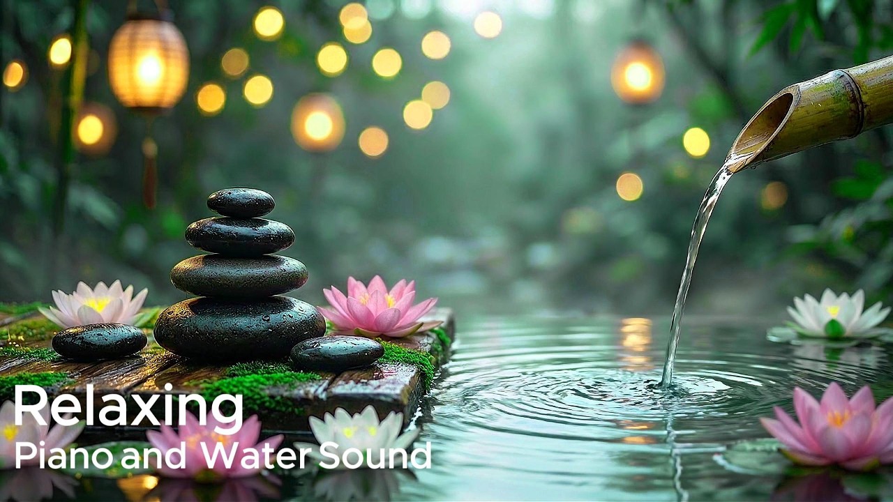 Nature’s Healing Piano | Soft Piano & Water Sounds for Deep Sleep and Relaxation