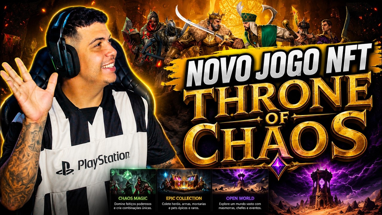 🔥 NOVO JOGO NFT Throne of Chaos LAN&Ccedil;OU ou N&Atilde;O? Entenda o Que Est&aacute; Acontecendo!