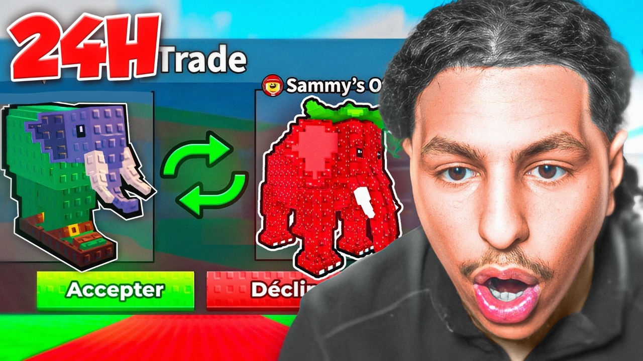 Je Trade mes Brainrots Pendant 24H Sur Tsunami Brainrot !