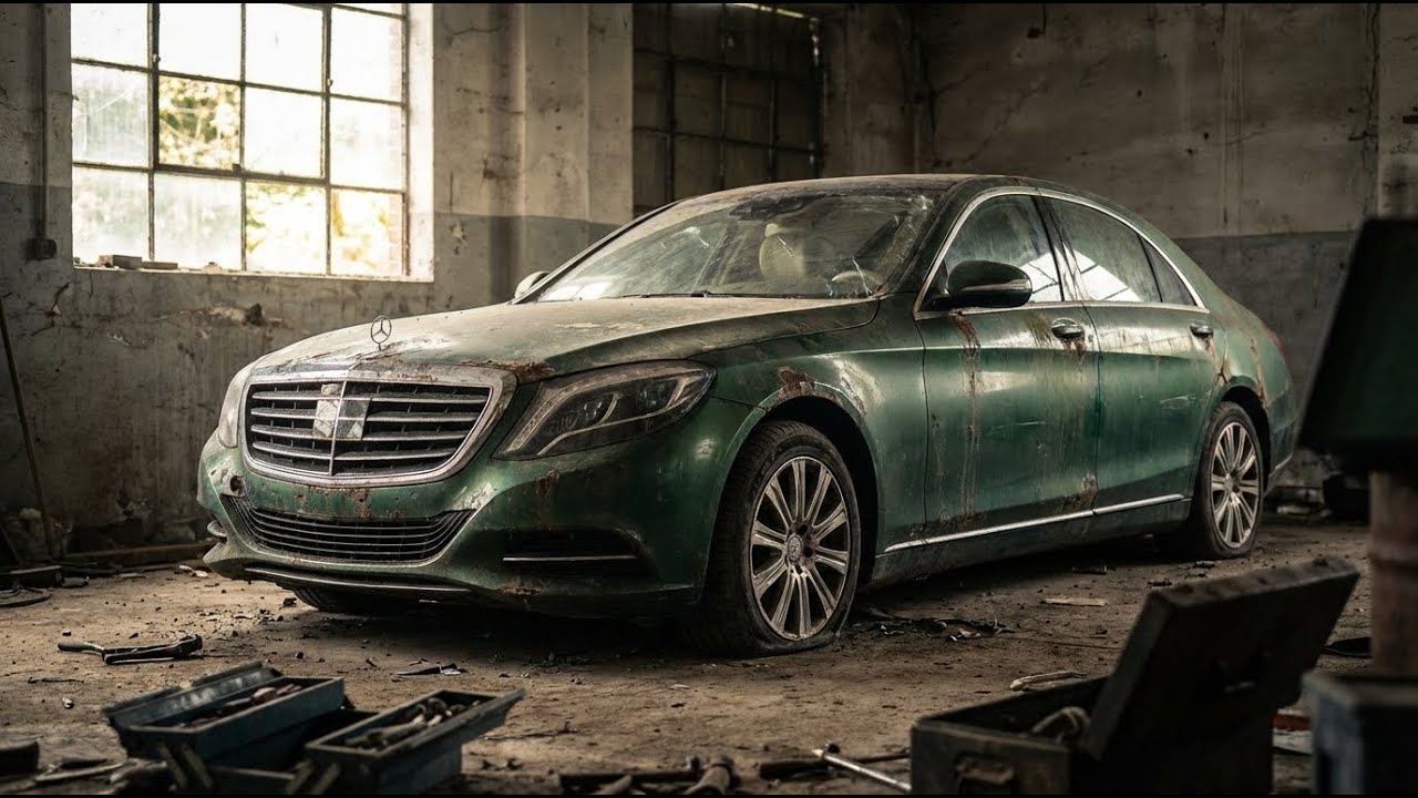 ASMR Car Restoration! Full Restoration 2018 MercedesBenz S-Class from Total Disrepair to Looking New